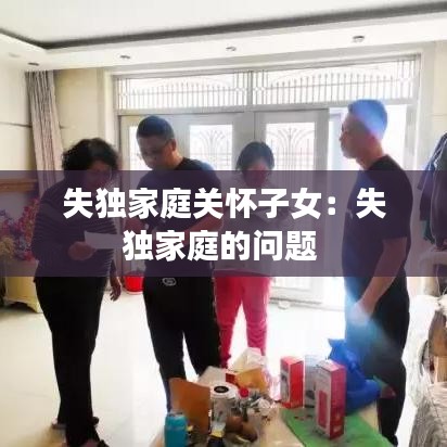 失独家庭关怀子女：失独家庭的问题 