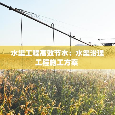 水渠工程高效节水：水渠治理工程施工方案 
