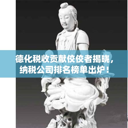 德化税收贡献佼佼者揭晓，纳税公司排名榜单出炉！