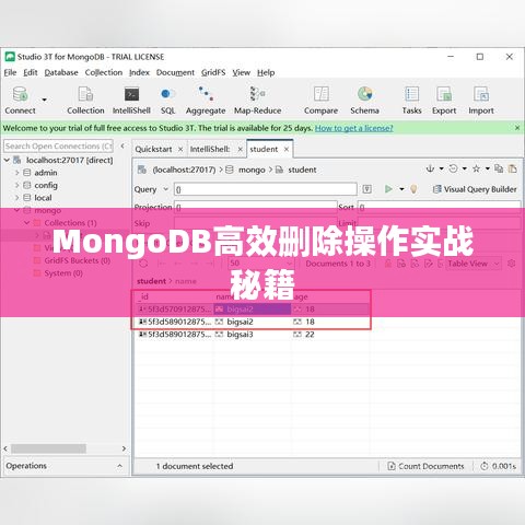 MongoDB高效删除操作实战秘籍
