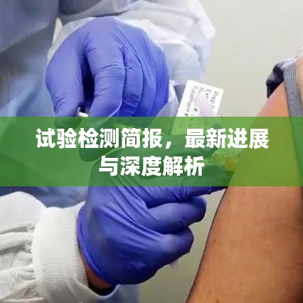 试验检测简报，最新进展与深度解析