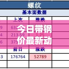 今日带钢价最新动态，市场走势与影响因素深度解析