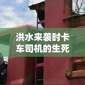 洪水来袭时卡车司机的生死瞬间