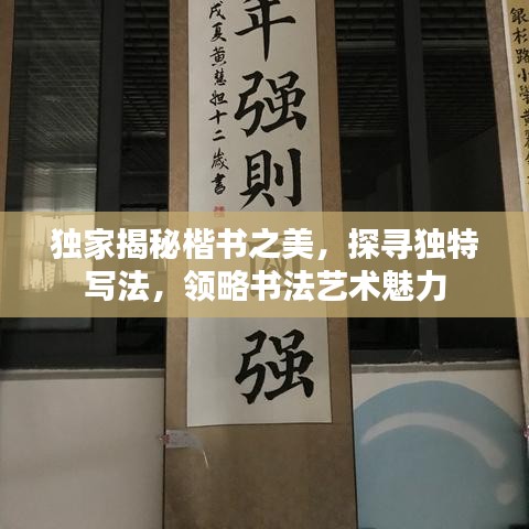 独家揭秘楷书之美，探寻独特写法，领略书法艺术魅力