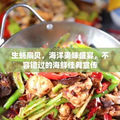 生蚝扇贝，海洋美味盛宴，不容错过的海鲜佳肴宣传