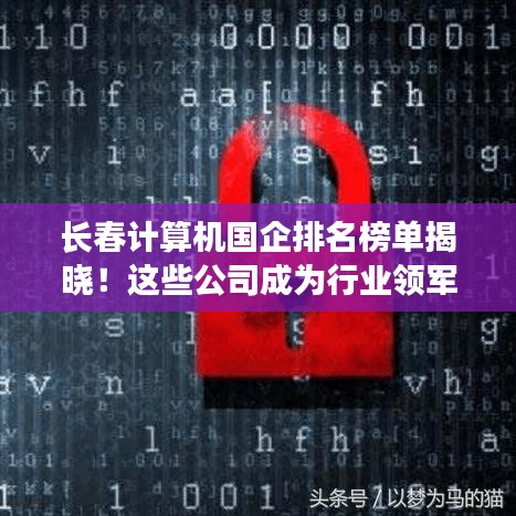 长春计算机国企排名榜单揭晓！这些公司成为行业领军者