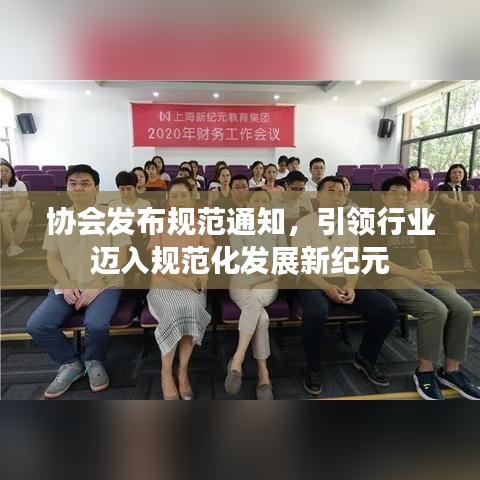 协会发布规范通知，引领行业迈入规范化发展新纪元