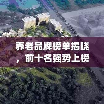 养老品牌榜单揭晓，前十名强势上榜，不容错过！