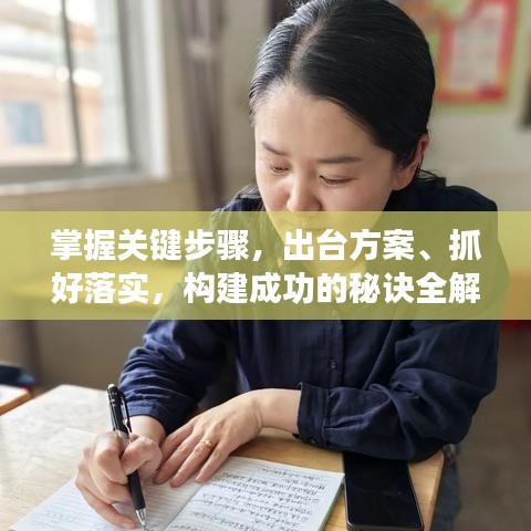 掌握关键步骤，出台方案、抓好落实，构建成功的秘诀全解析