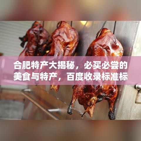 合肥特产大揭秘，必买必尝的美食与特产，百度收录标准标题