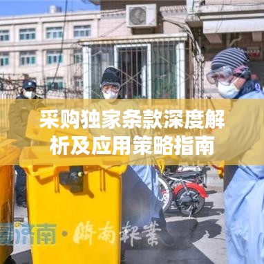 采购独家条款深度解析及应用策略指南