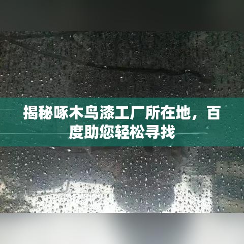 揭秘啄木鸟漆工厂所在地，百度助您轻松寻找