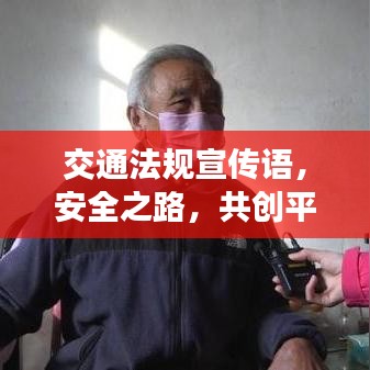 交通法规宣传语，安全之路，共创平安行——人人有责！