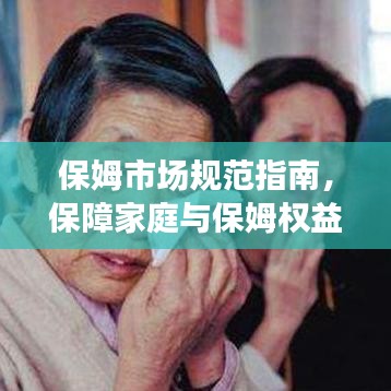 保姆市场规范指南，保障家庭与保姆权益的必修课！