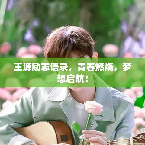 王源励志语录，青春燃烧，梦想启航！