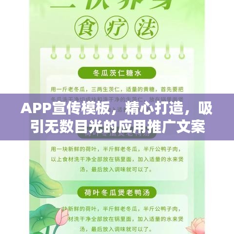 APP宣传模板，精心打造，吸引无数目光的应用推广文案