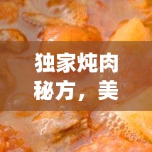 独家炖肉秘方，美味健康双全