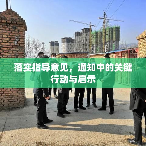落实指导意见，通知中的关键行动与启示