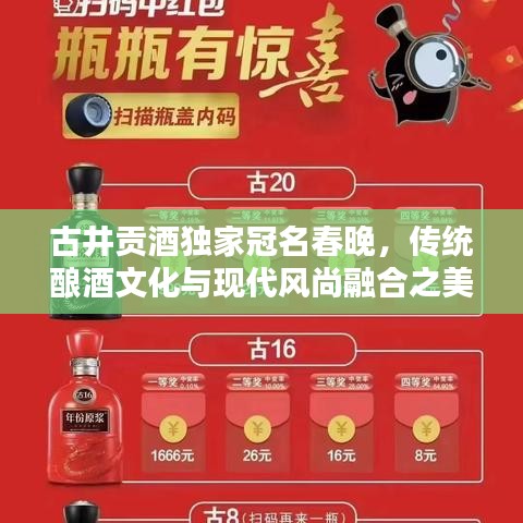 古井贡酒独家冠名春晚，传统酿酒文化与现代风尚融合之美